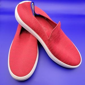 Rothys the Sneaker in retired Red Tiger Stripe women's size 7.5